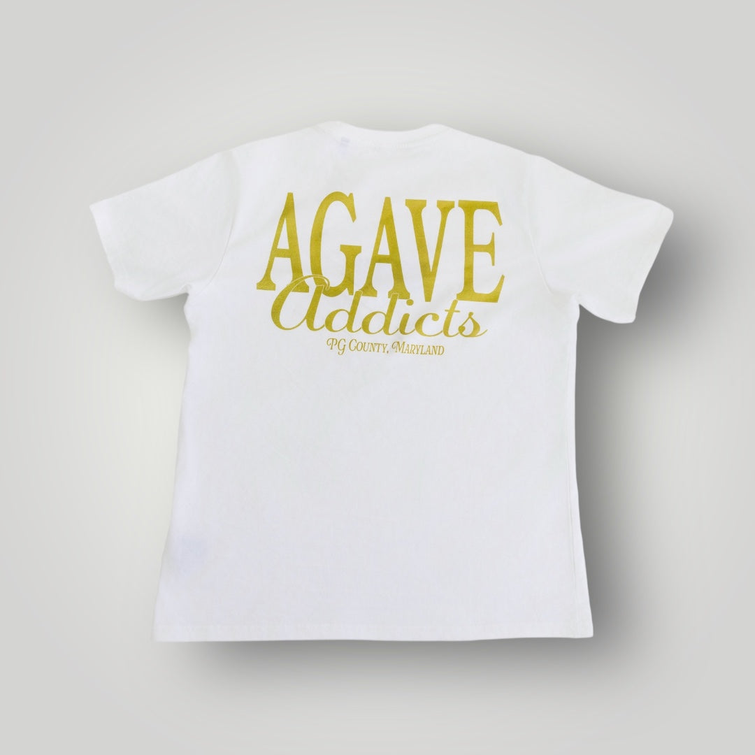 AGAVE ADDICTS TEE [WHITE]
