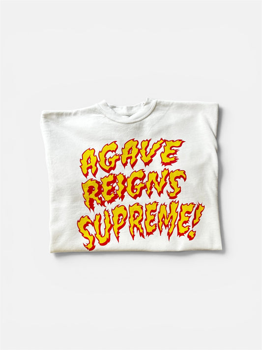 AGAVE REIGNS SUPREME TEE [WHITE]