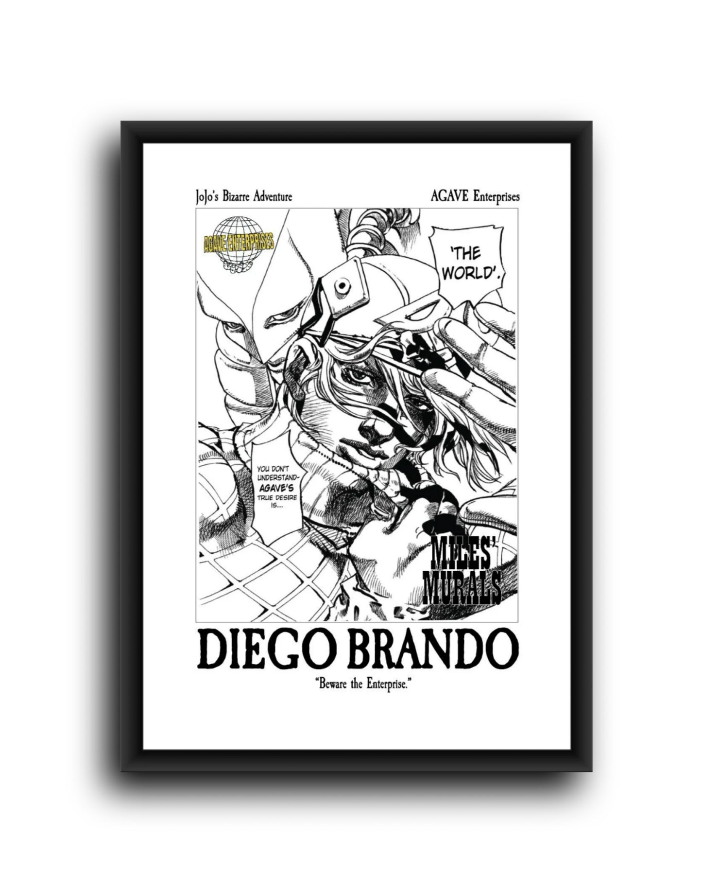DIEGO LOVES AGAVE POSTER