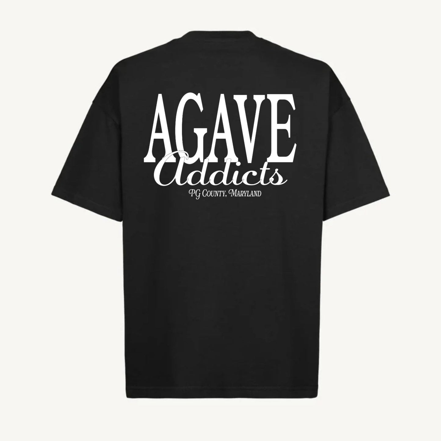 AGAVE ADDICTS TEE [BLACK]